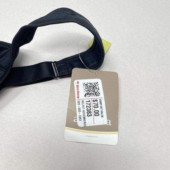 Amoena Isadora‎ Wirefree Bra Black Size 32B New 44114 - Picture 5 of 9